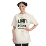 Ella Baker - Give light and the people will find a way. - Unisex Fitted Tee