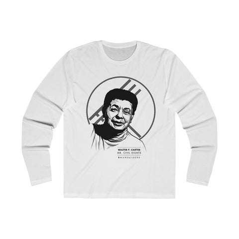 Walter P. Carter #BmoreLegend - Long Sleeve Crew Tee